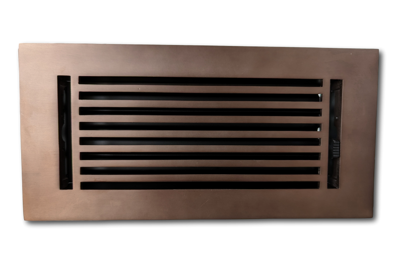 Cast Aluminum Linear Bar Vent Covers - Oil Rubbed Bronze