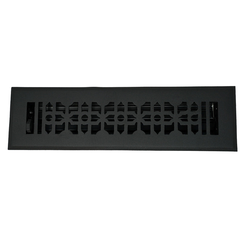 Cast Aluminum Cathedral Vent Cover - Black