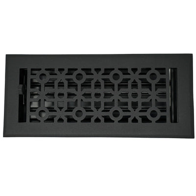 Cast Aluminum Cathedral Vent Cover - Black