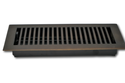 Cast Brass Contemporary Vent Covers - Oil Rubbed Bronze