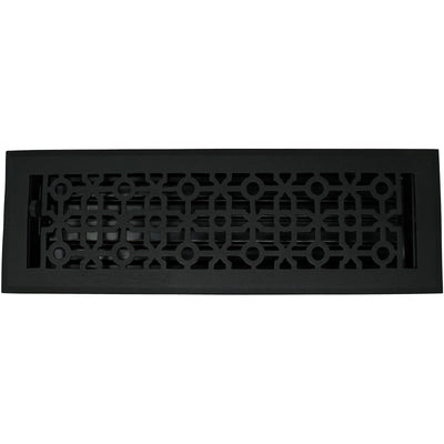 Cast Aluminum Cathedral Vent Cover - Black