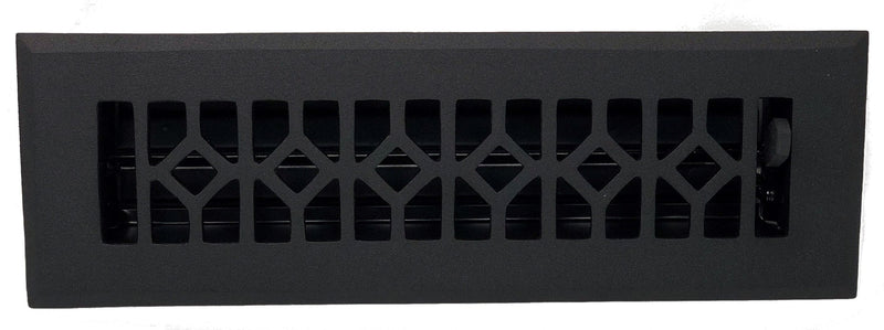 Cast Aluminum Roman Vent Cover - Black