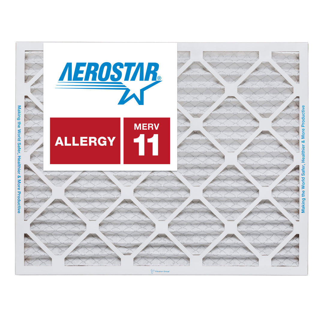 Aerostar sold 16x25x1 MERV 11 Pleated Air Filter, AC Furnace Air Filter, 6 Pack