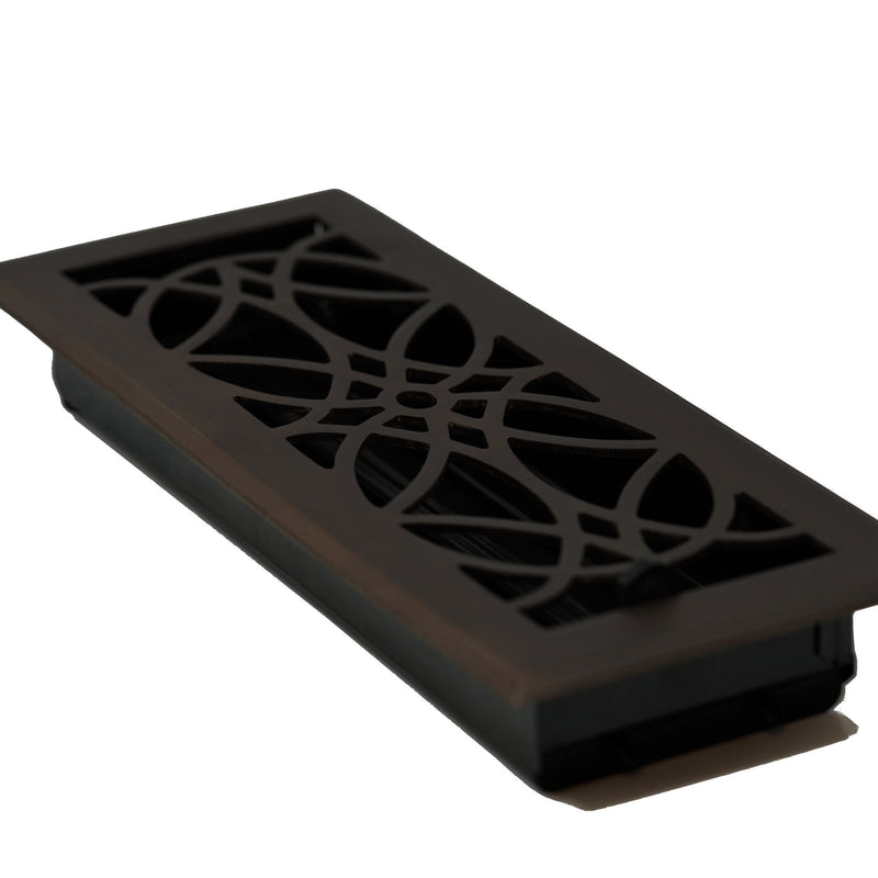 Cast Brass Empire Vent Cover - Oil Rubbed Bronze