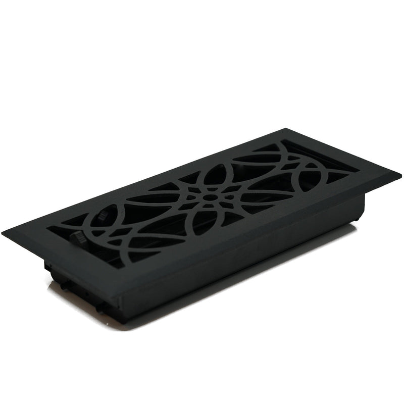 Cast Aluminum Empire Vent Cover - Black