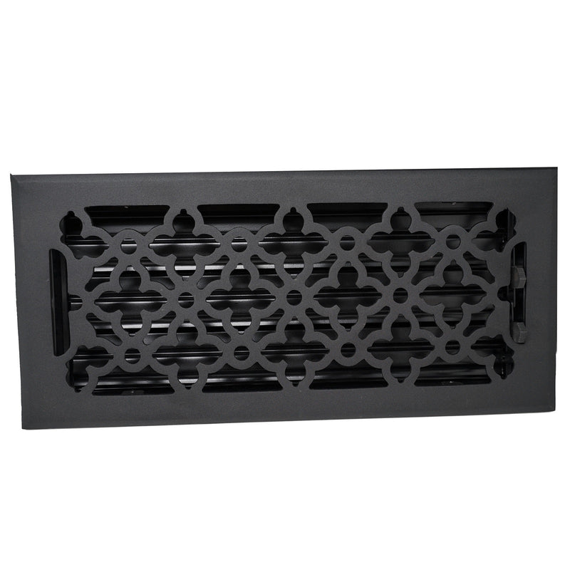 Cast Aluminum Gothic Vent Cover - Black