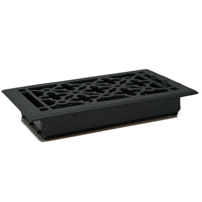 Cast Aluminum Gothic Vent Cover - Black